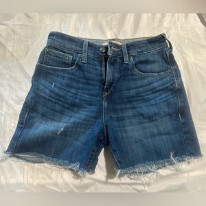 Ariat Dark Indigo Distressed Denim Shorts